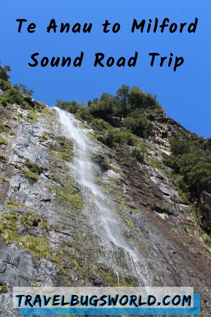 Te Anau to Milford Sound Road Trip pin