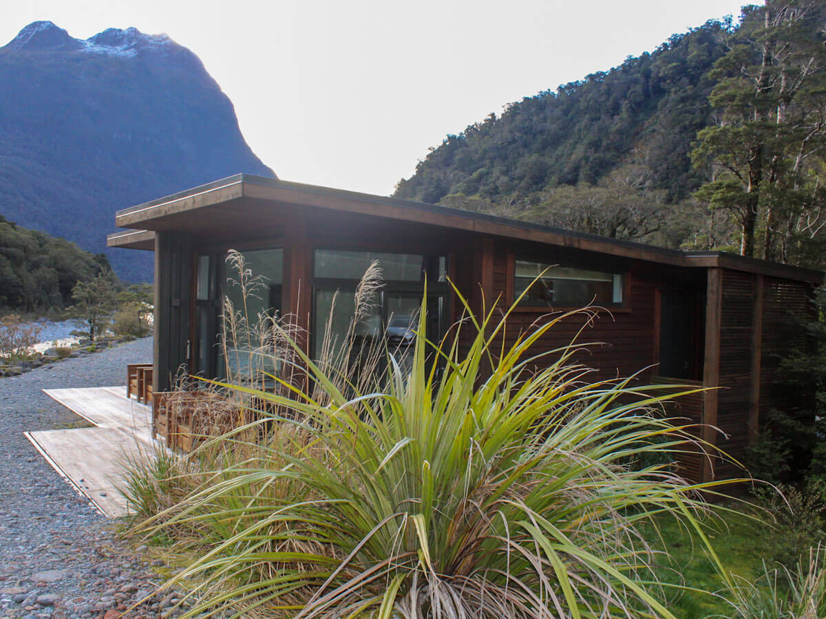 Chalet at Milford Sound New Zealand